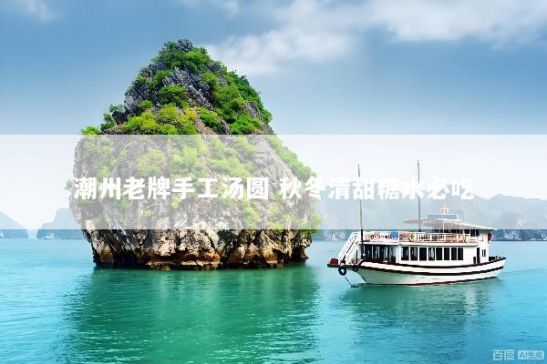 潮州老牌手工汤圆 秋冬清甜糖水必吃
