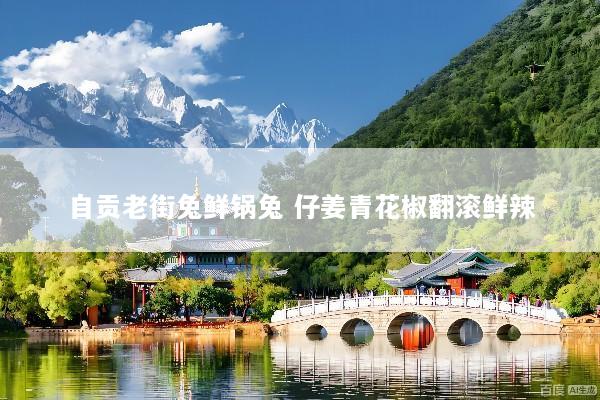 自贡老街兔鲜锅兔 仔姜青花椒翻滚鲜辣