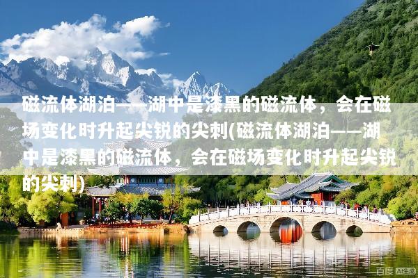 磁流体湖泊——湖中是漆黑的磁流体，会在磁场变化时升起尖锐的尖刺(磁流体湖泊——湖中是漆黑的磁流体，会在磁场变化时升起尖锐的尖刺)